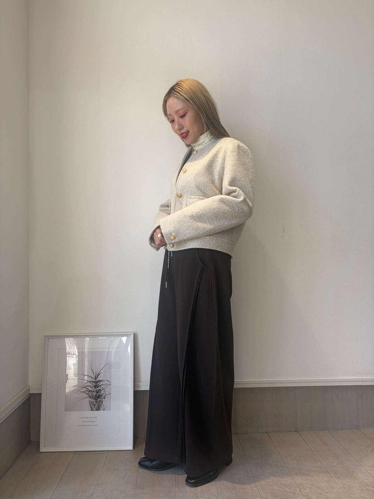 ダブルコードスウェットパンツ