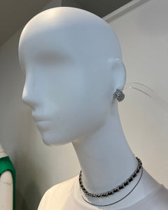 ビジューハートピアス