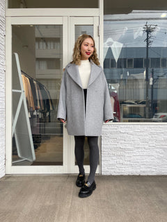 スーパー140 ウールオーバーコート