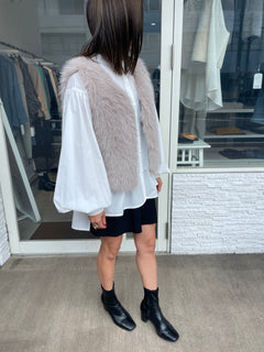 ボリュームスリーブブラウス