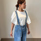 ドッキングフリルTシャツ