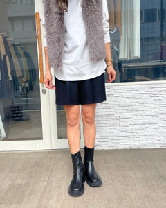 トラックソールショートブーツ