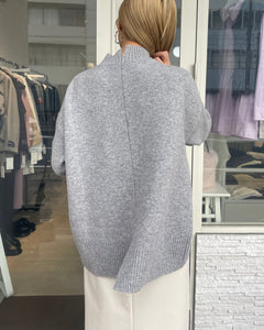 【新色追加！】ウール100%オフタートルニット