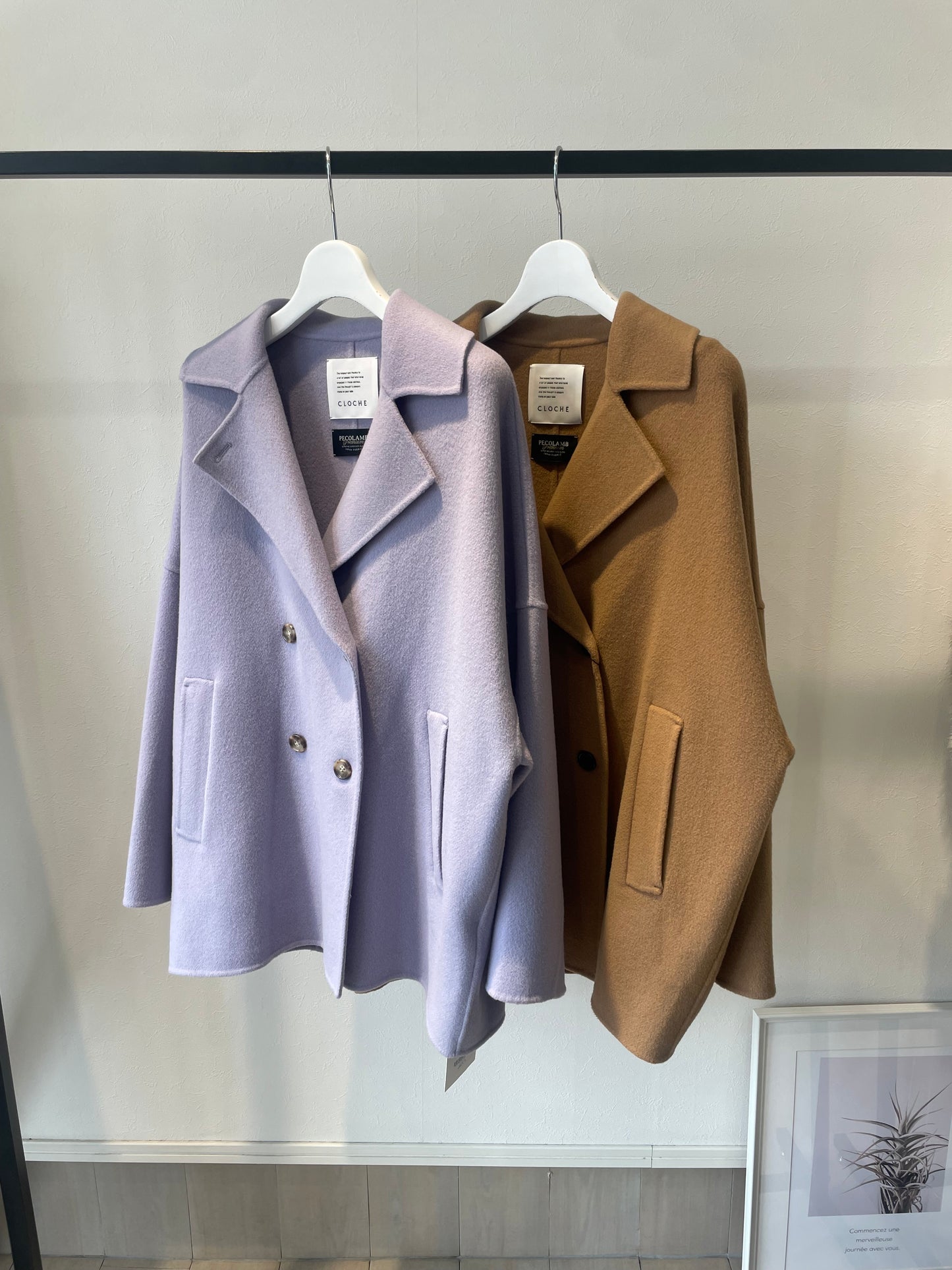 ぺコラムウールミドルコート