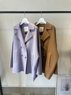 ぺコラムウールミドルコート
