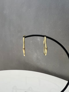 バンブーフープピアス