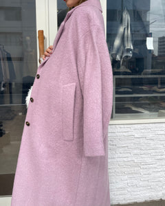 シャギーロングコート