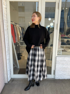 【新色追加！】ウール100%オフタートルニット