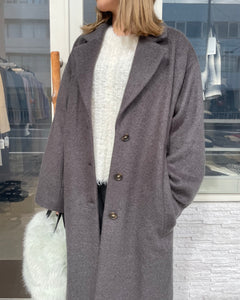 シャギーロングコート