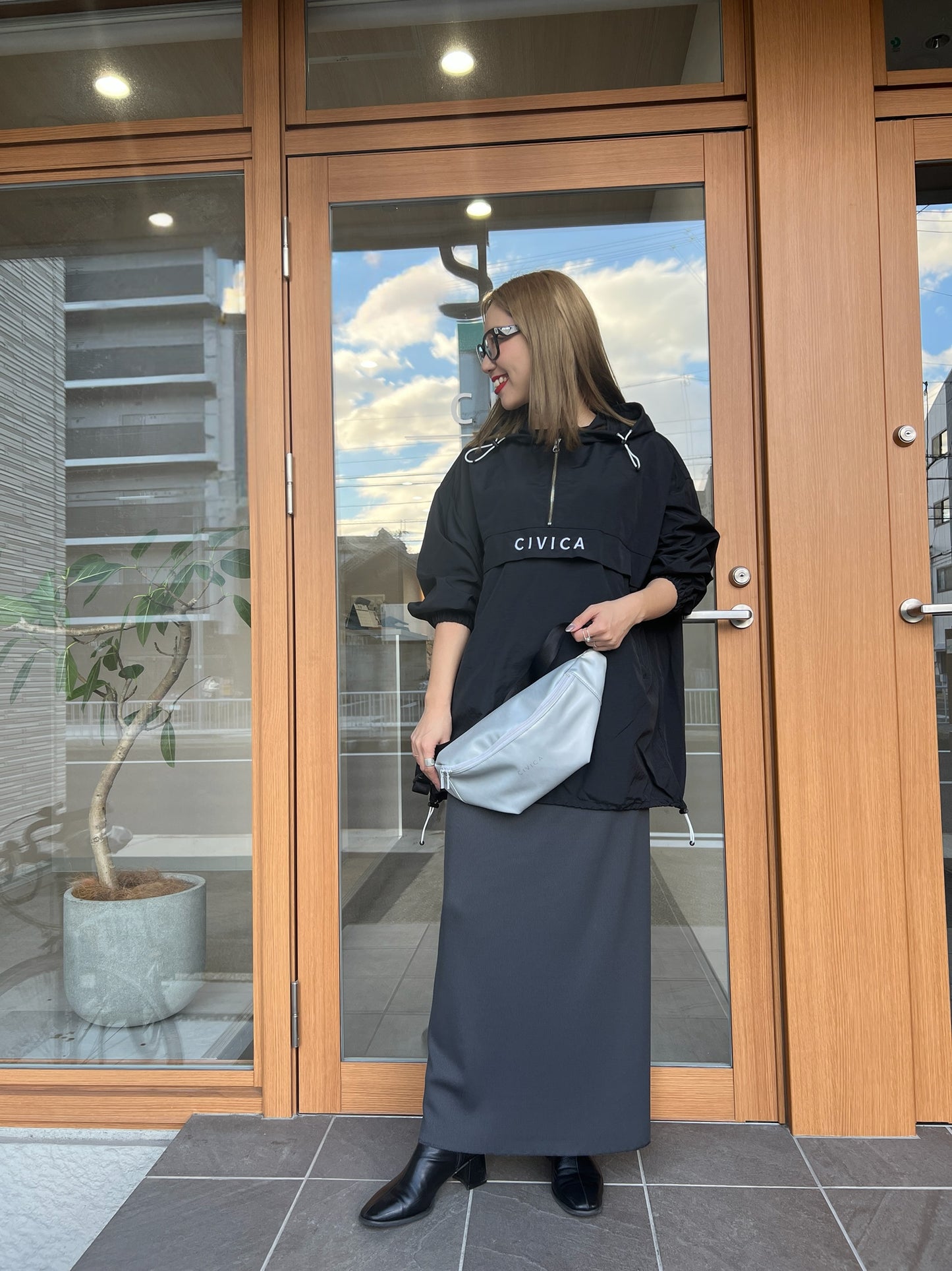 MADE IN JAPAN logo anorak