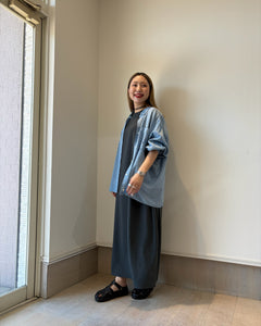 ストレッチシフォンワンピース