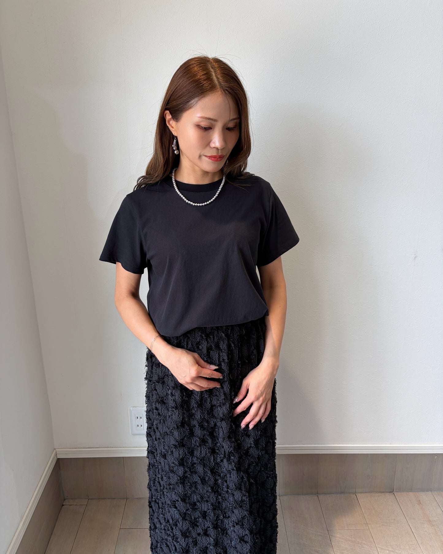 ベーシックコットンTシャツ