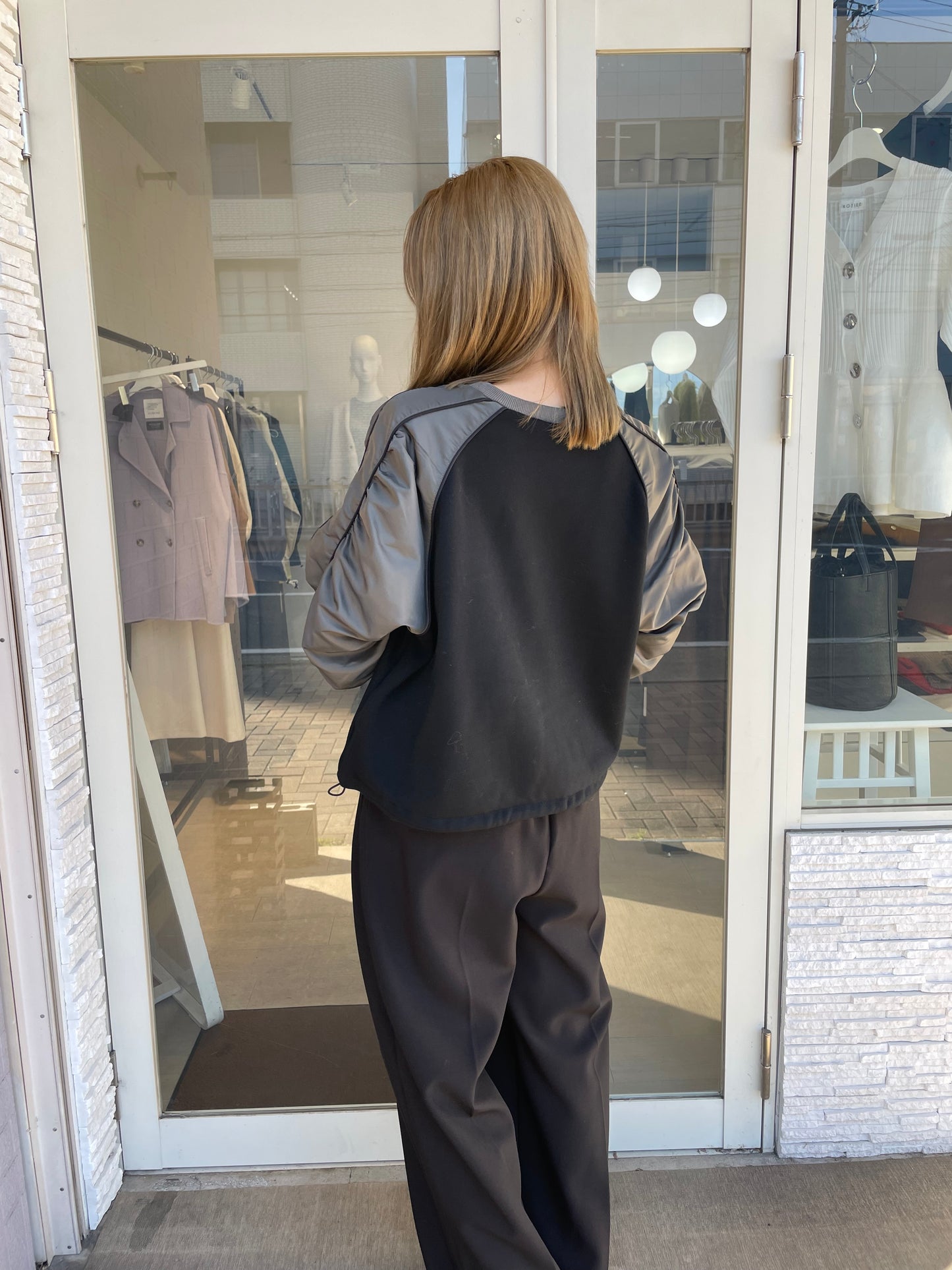 ボンバーヒートドッキングプルオーバー