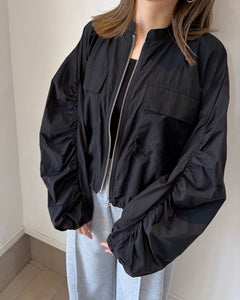 ギャザーブルゾン