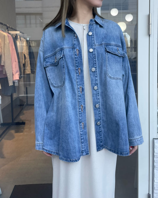 デニムシャツジャケット