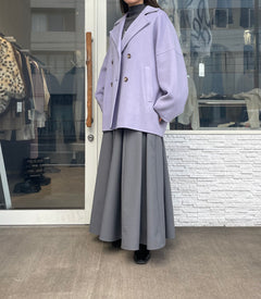 ぺコラムウールミドルコート