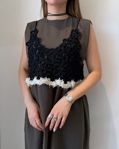 ストレッチシフォンワンピース