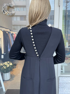 【再入荷】パールサスペンダーワンピース
