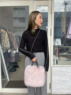 ステッチデザインウォームトップス