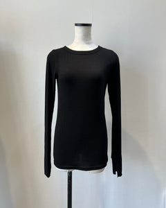 ♡シルクカシミヤブレンドクルートップス