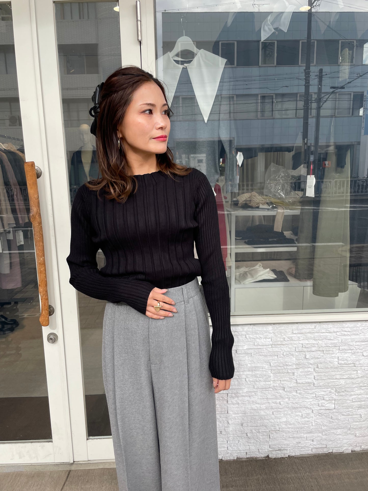 タイトリブニット