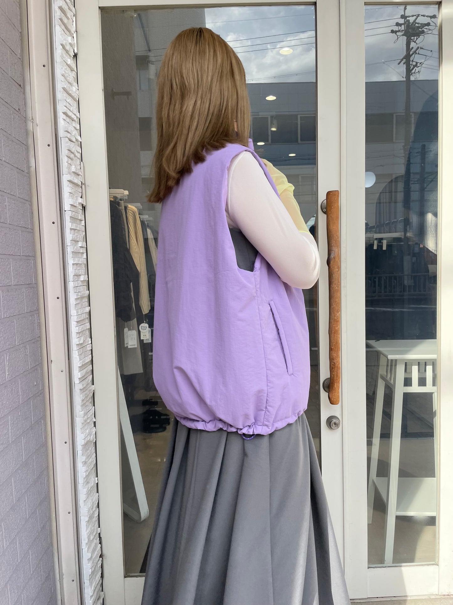 カラーパファーベスト