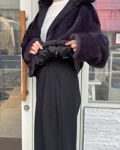 フェイクミンクファーブルゾン