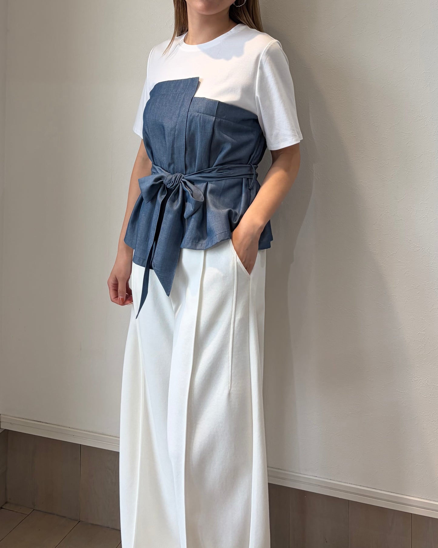 ビスチェドッキングTシャツ