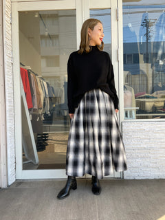 【新色追加！】ウール100%オフタートルニット