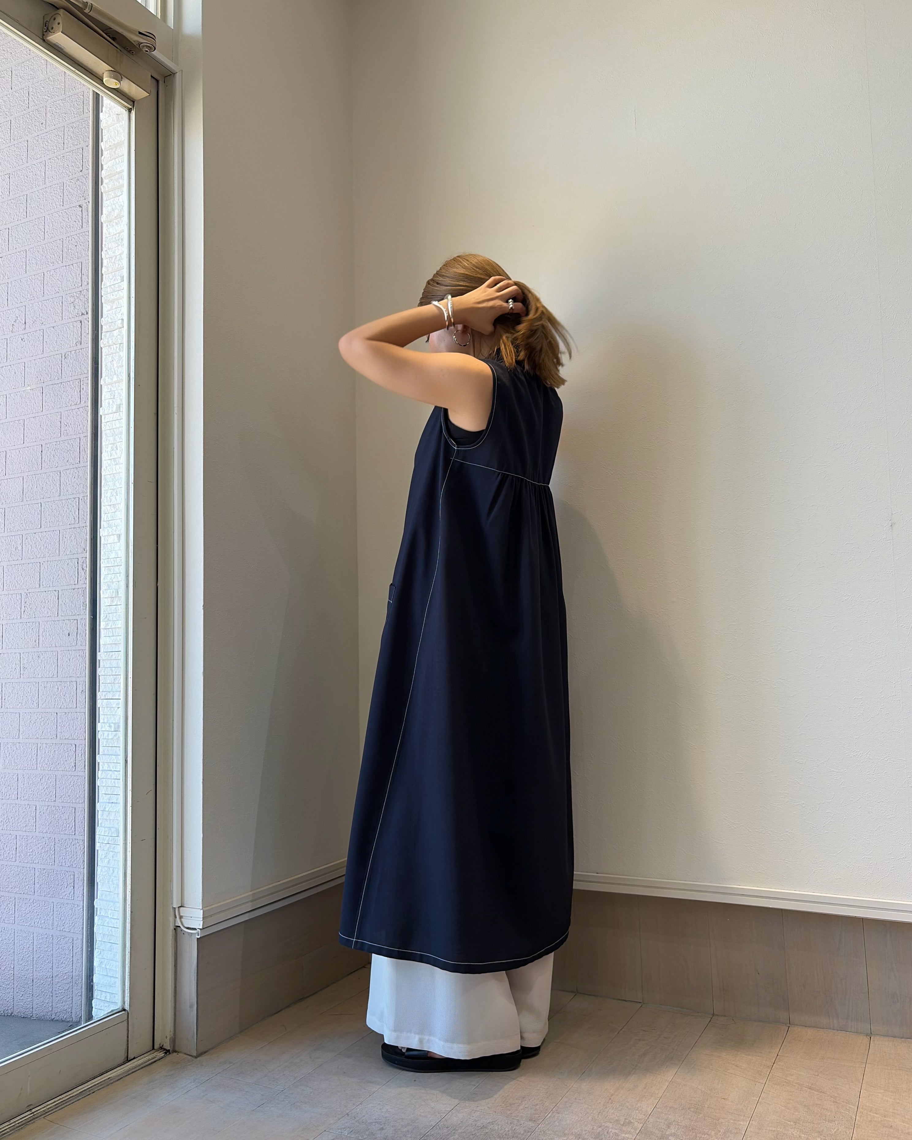 ノースリーブシャツワンピース – SETiA online