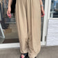 ストレッチシフォンボリュームパンツ