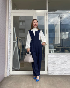 キーネックオールインワン