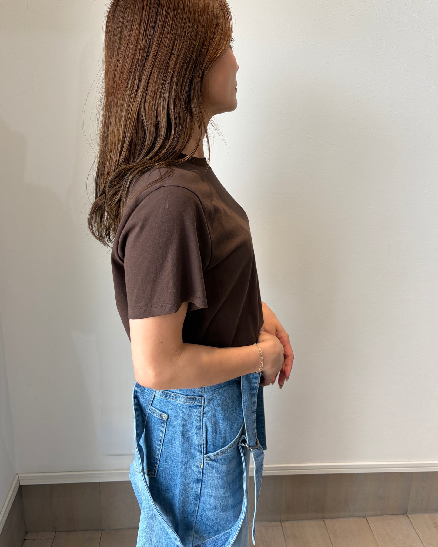 ベーシックコットンTシャツ