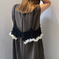 ストレッチシフォンワンピース