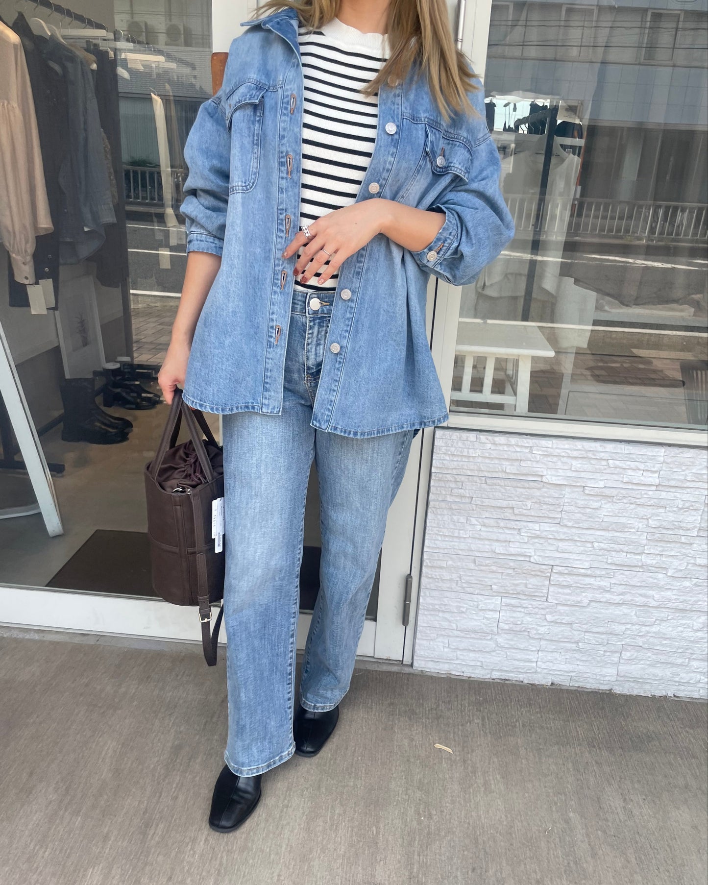 デニムシャツジャケット