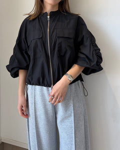 ギャザーブルゾン