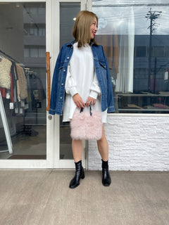 オーバーデニムジャケット