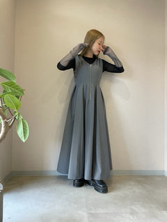 MADE IN JAPAN  front zip dress