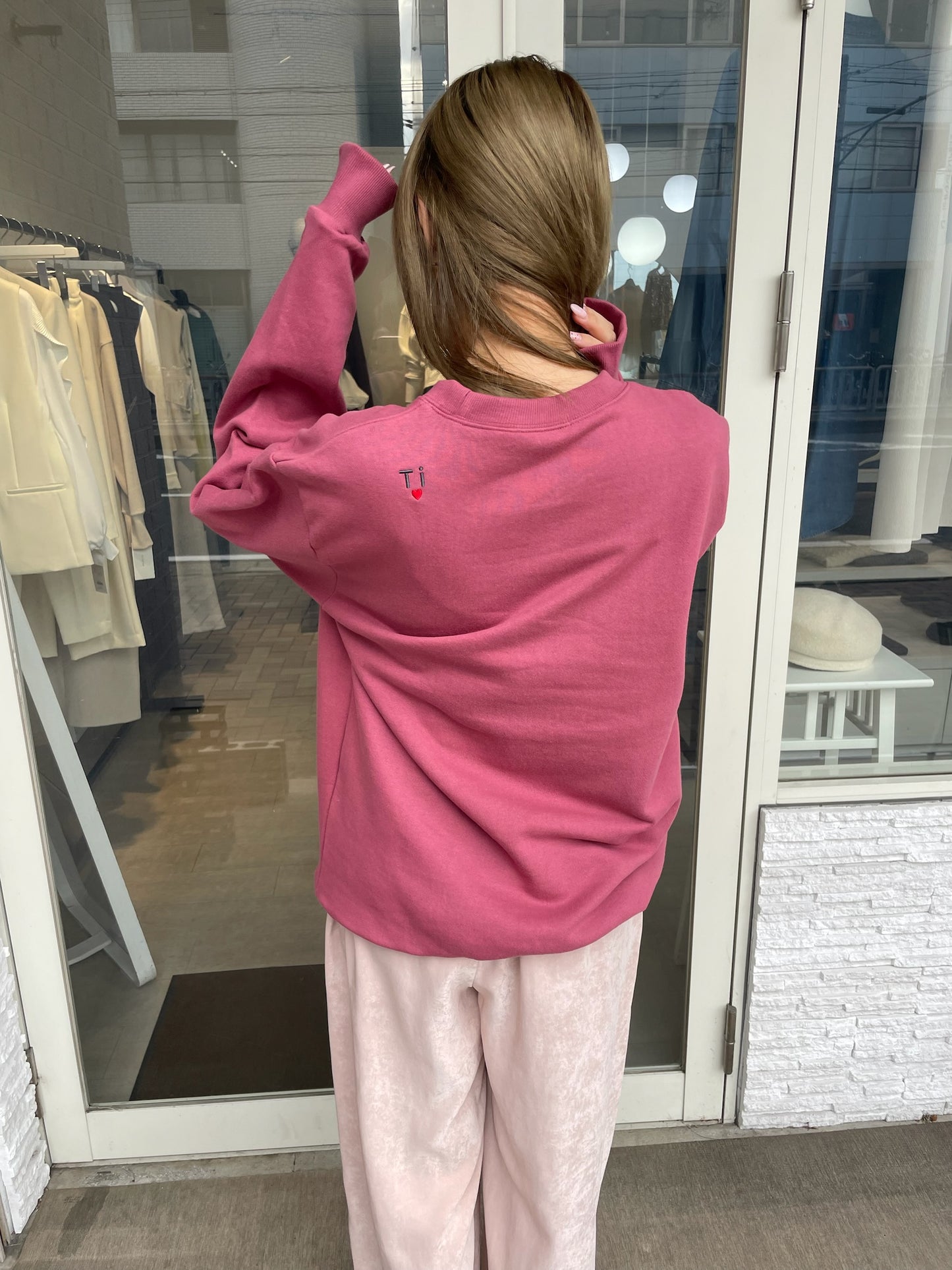 Ti♡スウェットプルオーバー