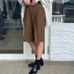 タックハーフパンツ