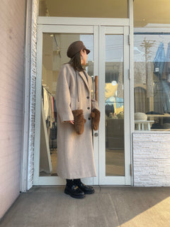 コード付きファーミトン