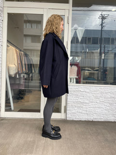 スーパー140 ウールオーバーコート