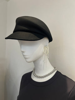 ウール100%キャスケット