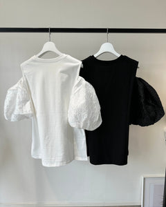カットオフショルT