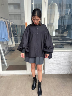 ボリュームスリーブブラウス