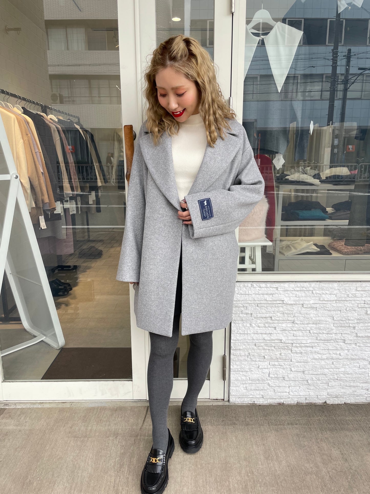 スーパー140 ウールオーバーコート