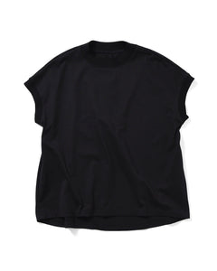 モックネックTシャツ