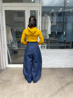 ハイウエストボリュームデニム