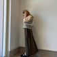ストレッチシフォンワンピース