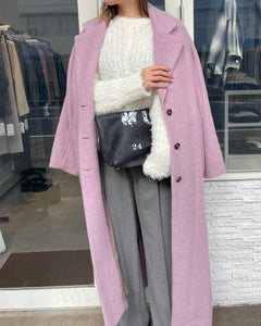 シャギーロングコート